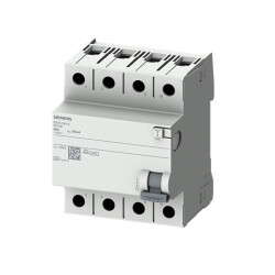 5SV4312-0 KAÇAK AKIM RÖLESİ 1*25/30 mA 5SV5312-6 - Siemens